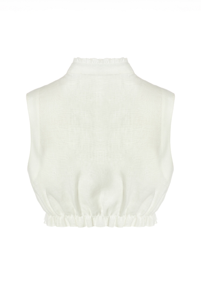 york crop shirt